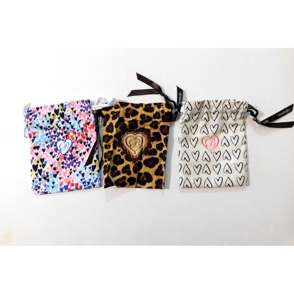 Brighton Gift Bags Lot Of 11 Assorted Prints Colors Drawstring 6" X 4.75" - Picture 2 of 5